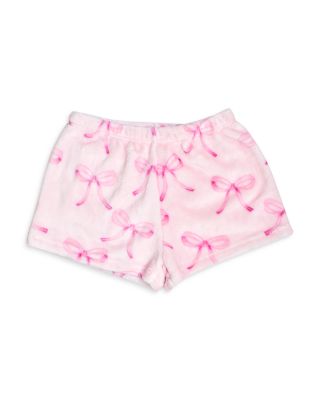 Girls' Bow Cozy Pajama Shorts