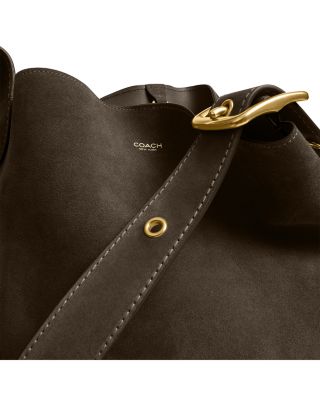 Bleecker Suede Bucket Bag