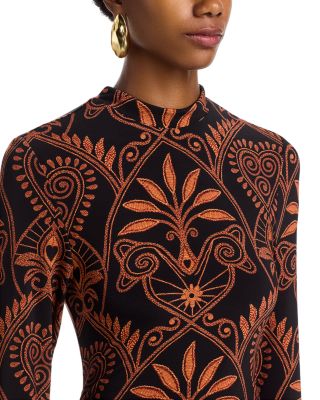 Cornely Anika Printed Jersey Midi Dress