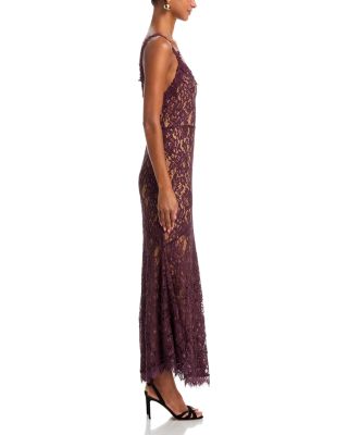 Stretch Lace Tank Maxi Dress - Exclusive