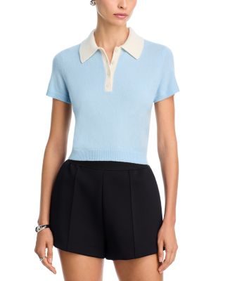 Sanders Cashmere Polo Tee
