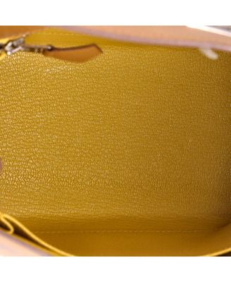  Kelly 25 Handbag Verso Epsom with Palladium Hardware