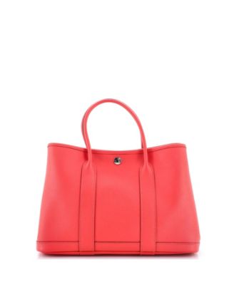 30 Garden Party Tote Leather