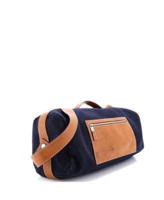   Odyssee Terre Duffle Bag Canvas with Leather