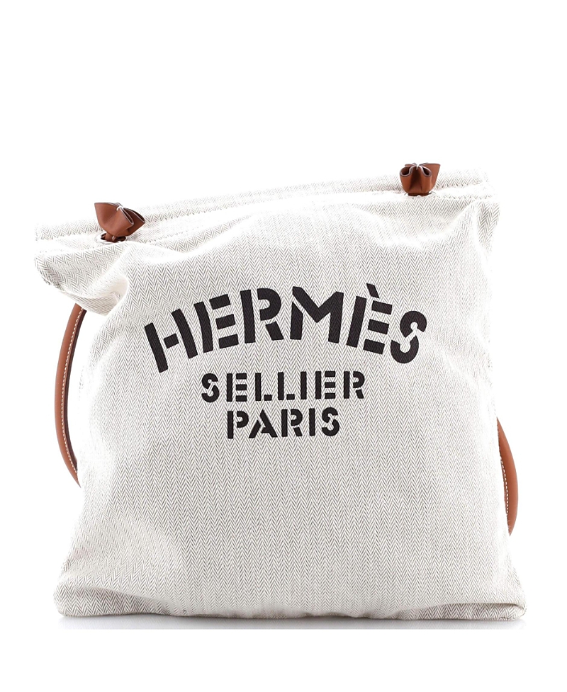 Click to view more detailed imagery on our partner's website Pre-owned Pre-owned Hermes Hermes Mm Aline Bag Toile In Neutral