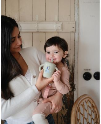 Unisex Silicone Training Cup + Straw - Baby