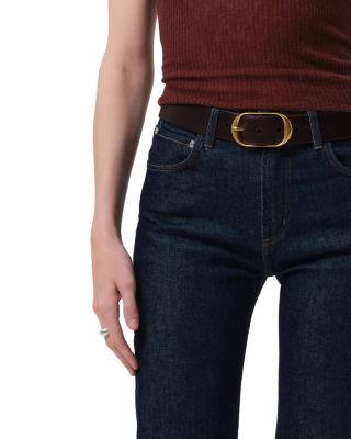 Kimberly 70's High Rise Flare Jeans in Helia