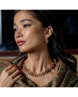 Pathway Petite Link Necklace, 17"