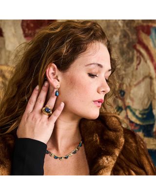 Monique Gem Post Earrings