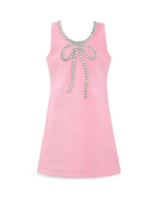 Girls' Velvet Bow Princess Dress - Little Kid, Big Kid