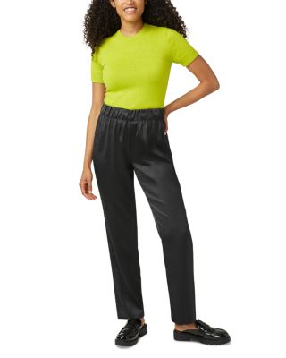 Satin Wide Leg Leggings