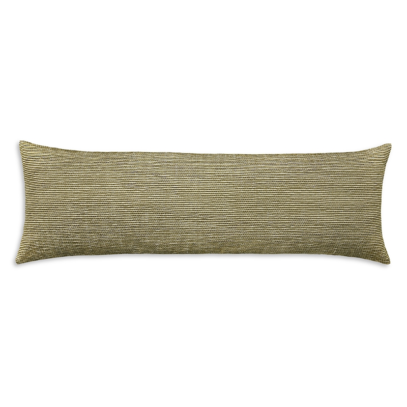 Sferra Calasetta Textured Decorative Pillow, 12 X 36 In Green