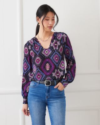 Shirred Blouse