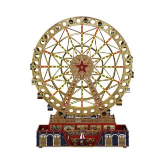 ミスタークリスマス フレンジーライド ダブルフェリスホイールズ観覧車 オルゴール Mr. Christmas Light Show Ferris Wheel | Bloomingdale's Home