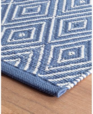 Dash Albert by Annie Selke RDB098 Diamond Indoor/Outdoor Area Rug, 6'0"x9'0"