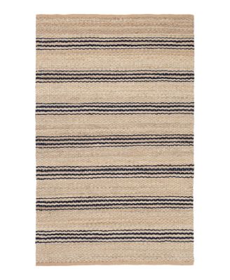 Dash Albert by Annie Selke RDA321 Jute Ticking Area Rug, 2'6"x8'0"