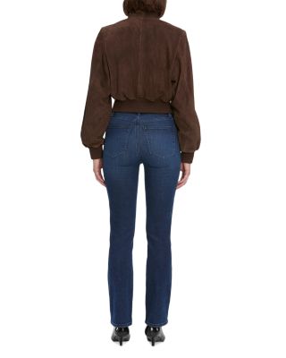 Le Sleek Straight Leg Jeans in Trick
