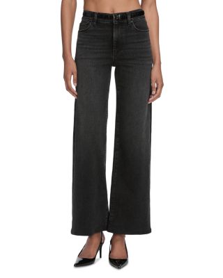 Le Slim Palazzo High Rise Jeans in Starship