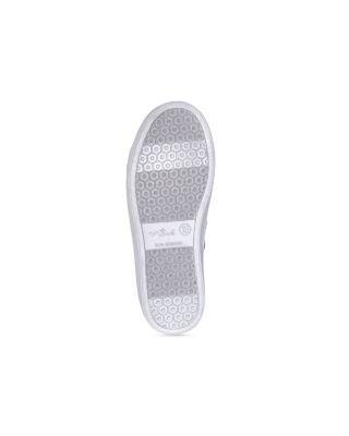 Girls' Cass Glitter High Top Zip Lace Up Sneakers - Little Kid, Big Kid