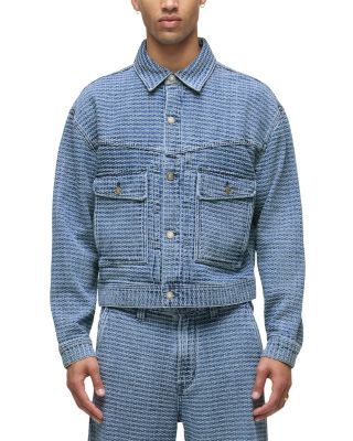 Jacquard Trucker Jacket