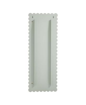 Emmeline Scalloped Rectangle Floor Mirror