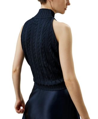  Wild Silk Sleeveless Sweater