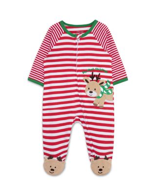 Boys' Reindeer Stripe Footie - Baby