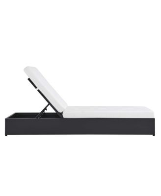 Tahoe Outdoor Patio Powder-Coated Aluminum Chaise Lounge Chair