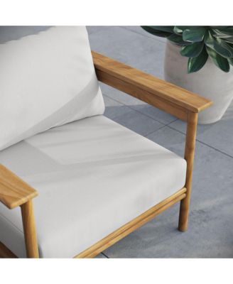 Wren Outdoor Patio Teak Wood Armchair