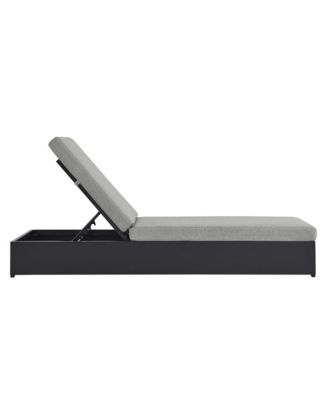 Tahoe Outdoor Patio Powder-Coated Aluminum Chaise Lounge Chair