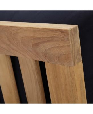 Marina Outdoor Patio Teak Left-Facing Sofa