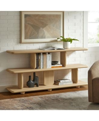 Lyle Sculptural 2-Tier Bookshelf