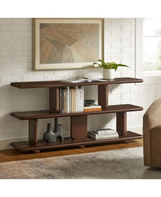 Lyle Sculptural 2-Tier Bookshelf
