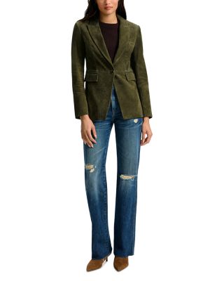 Duane Leather Dickey Jacket