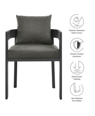 Tahoe Outdoor Patio Aluminum Dining Chair