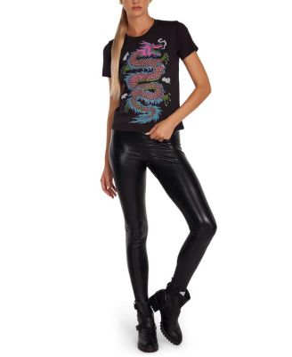 Ursula Vintage Pink Dragon with Studs Tee