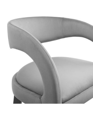 Pinnacle Performance Velvet Bar Stool, Set of 2