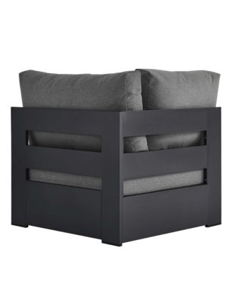 Tahoe Outdoor Patio Powder-Coated Aluminum Modular Corner Chair