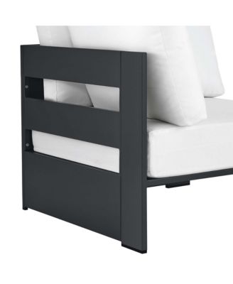 Tahoe Outdoor Patio Powder-Coated Aluminum Modular Corner Chair