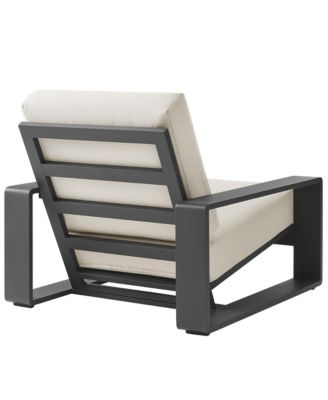 Lirienne Outdoor Patio Aluminum Armchair