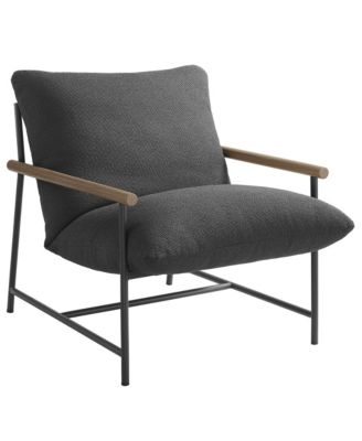 Raya Outdoor Patio Boucle Sling Lounge Chair