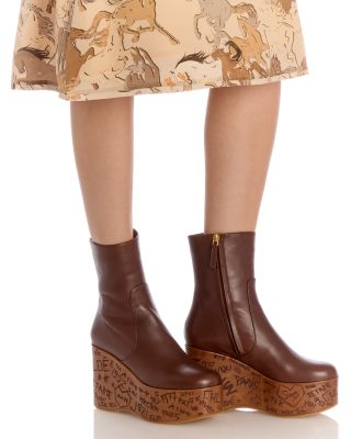 Women's Maxime Platform Wedge Booties