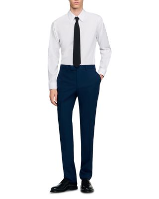 Wool Suit Trousers