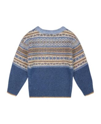 Boys' Norwegian Jacquard Knit Sweater - Little Kid, Big Kid