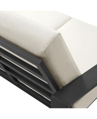 Lirienne Outdoor Patio Aluminum Loveseat