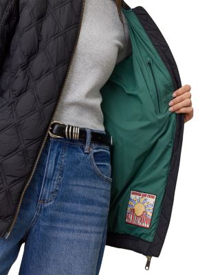 Marina Quilted Bomber Jacket