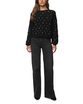 Demi Pearl Crewneck Sweater