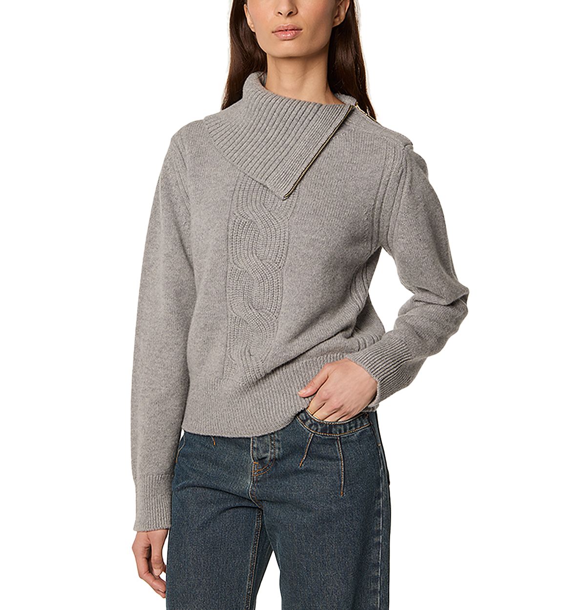 TRESSE Messo Asymmetrical Sweater