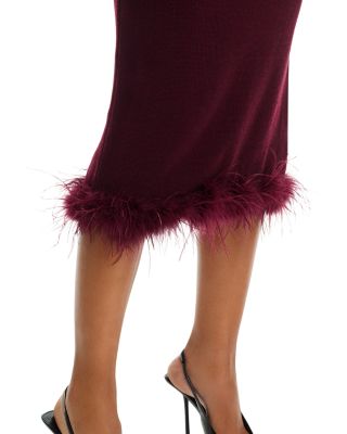 Bethany Feather Trim Skirt