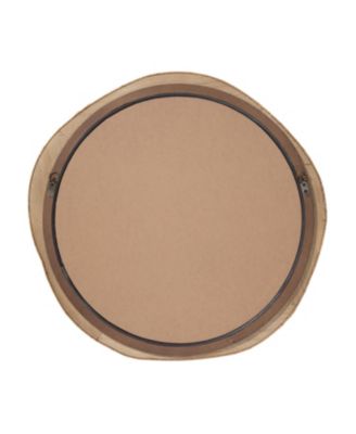 River Organic Rattan Mirror